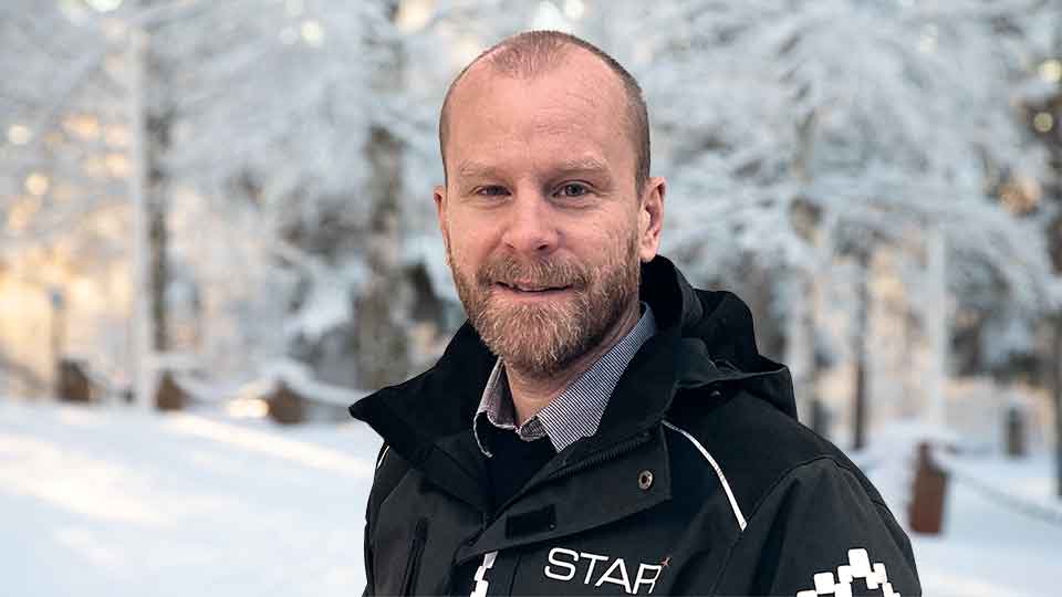 Niklas Ribjer Verksamhetsledare Bygg Star